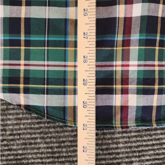 Ralph Lauren Classic Fit Mens XL Multicolor Plaid Long Sleeve Button Down Preppy - Picture 11 of 11